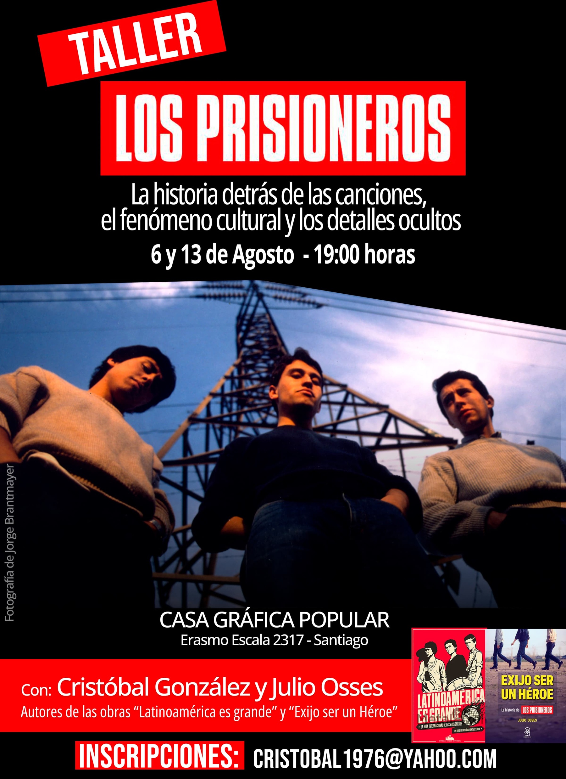 Los Prisioneros: lanzan taller con toda su historia